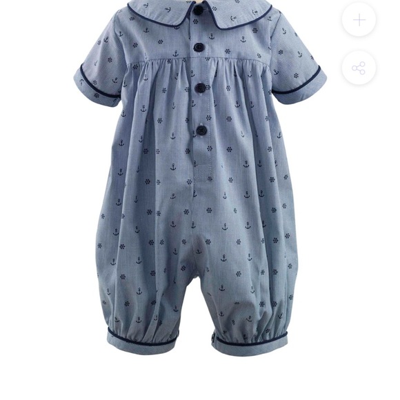 Rachel Riley NWOT 6 Month Anchor BabySuit - Picture 5 of 6